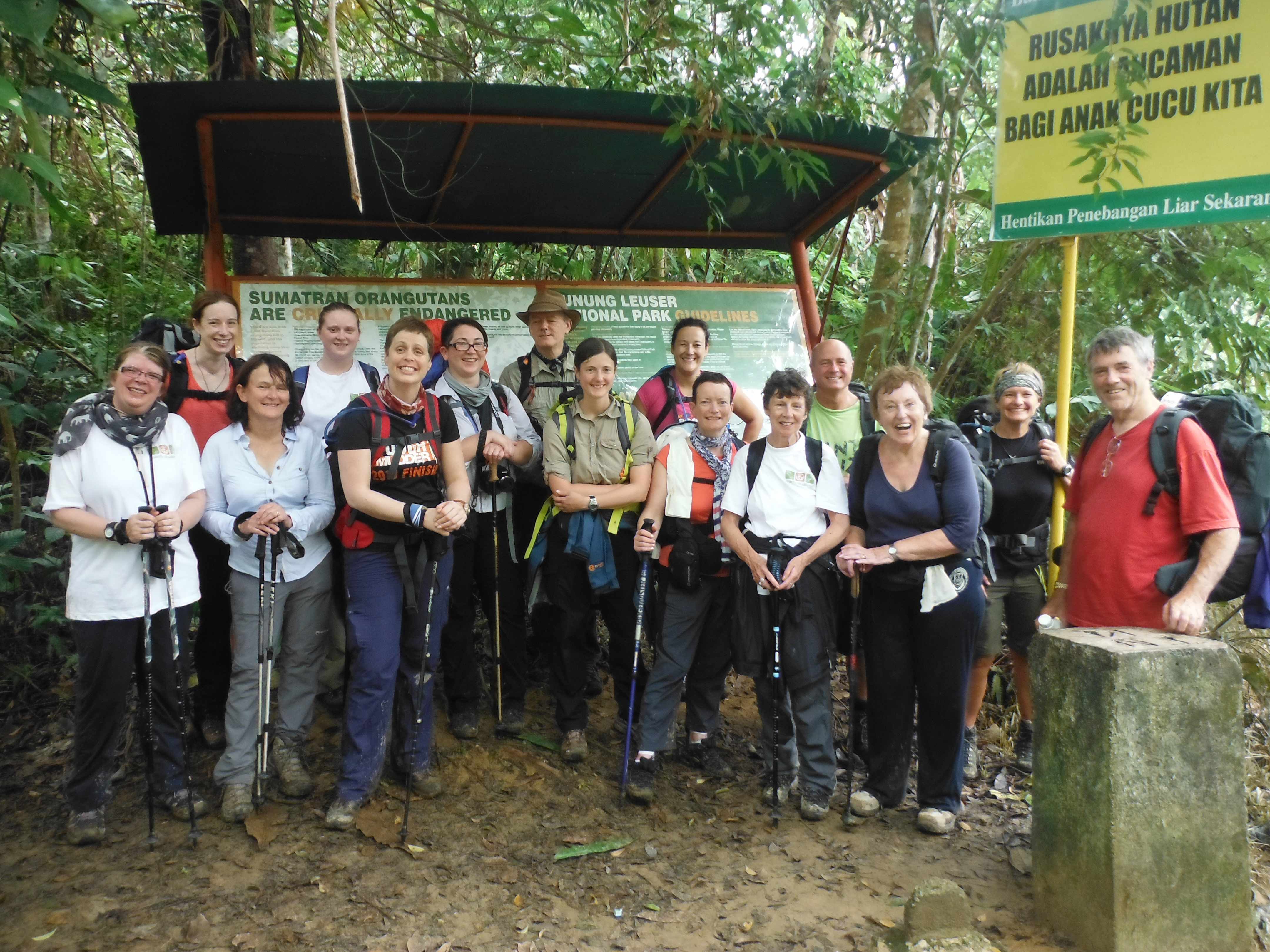 Deep in the Sumatran Jungle! By Challenge Leader Penny Knight