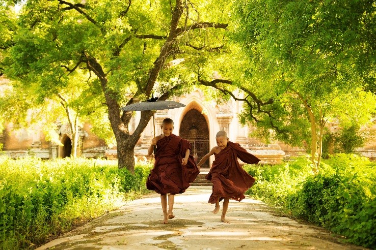 Buddhists Burma