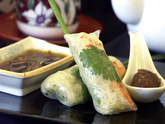 Vietnamese spring rolls