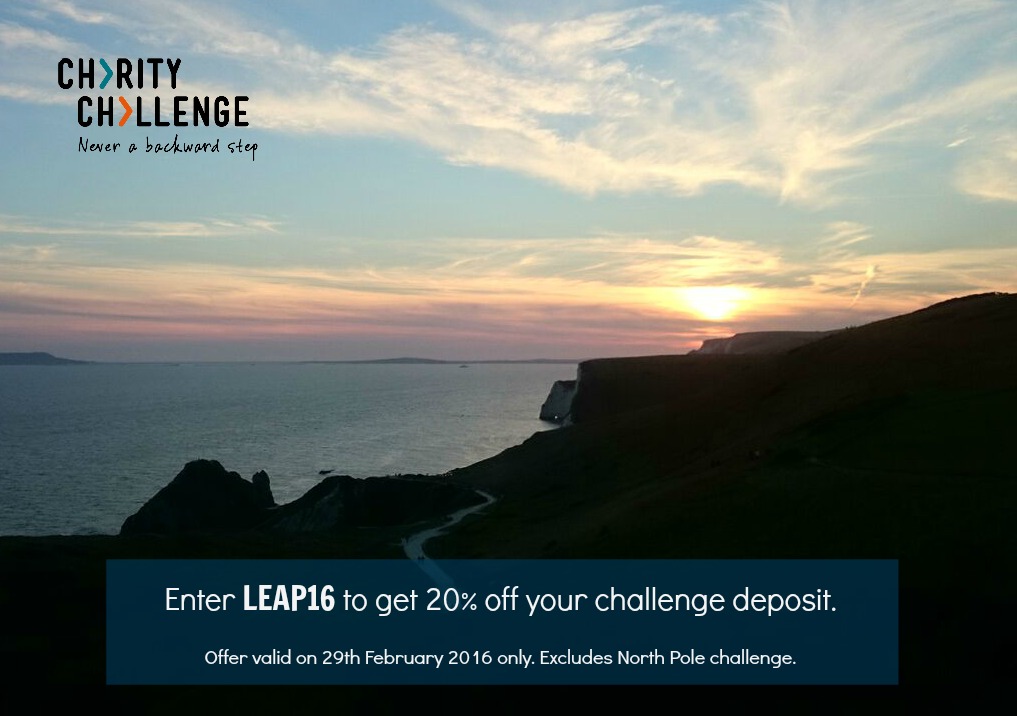 Get 20% off your trip deposit this Leap Year!