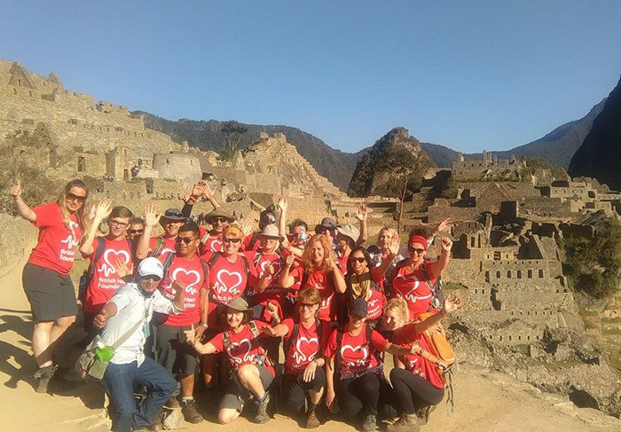 British Heart Foundation Machu Picchu