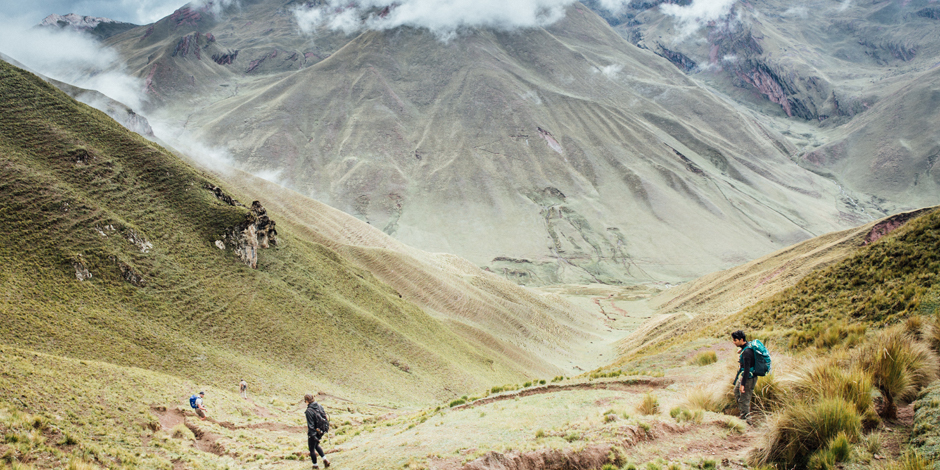 Trekking Ancascocha trail to Machu Picchu Peru for Charity Challenge 