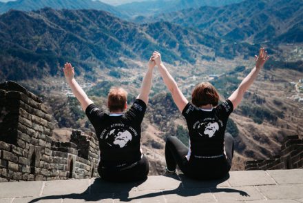 Great Wall of China women