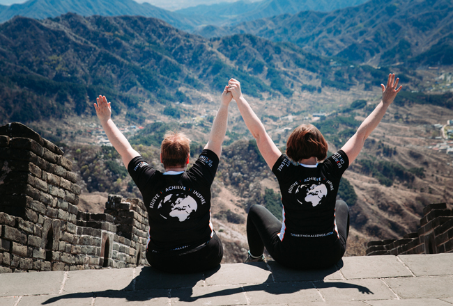 Great Wall of China women