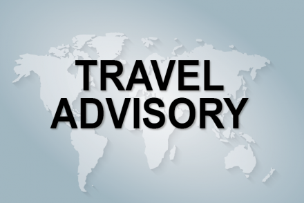 Travel advisory