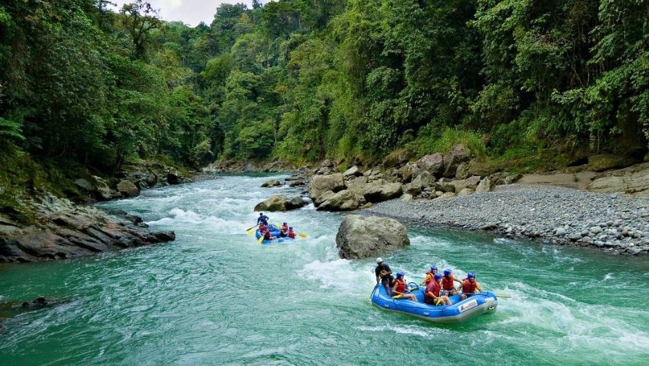 Costa Rica Coast to Coast Trek and Raft 