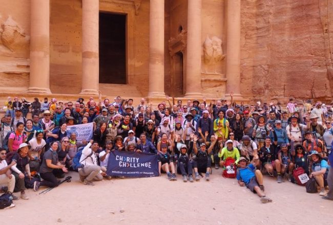 Trek Wadi Rum and Petra HSBC Trekking Group