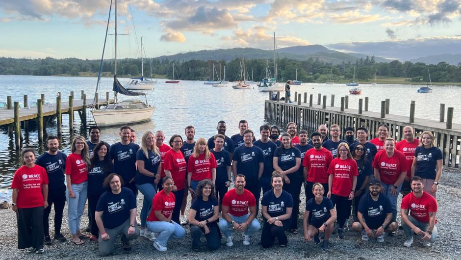 our client - capital one on their exclusive corporate charity challenge