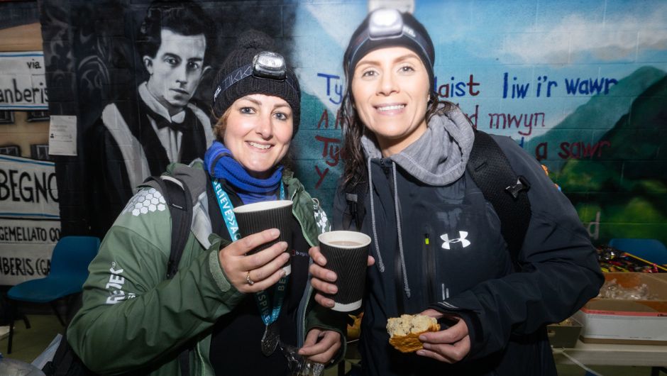 snowdon at night celebration breakfast with charity challenge