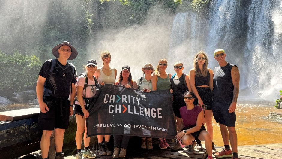 angkor wat trek for charity