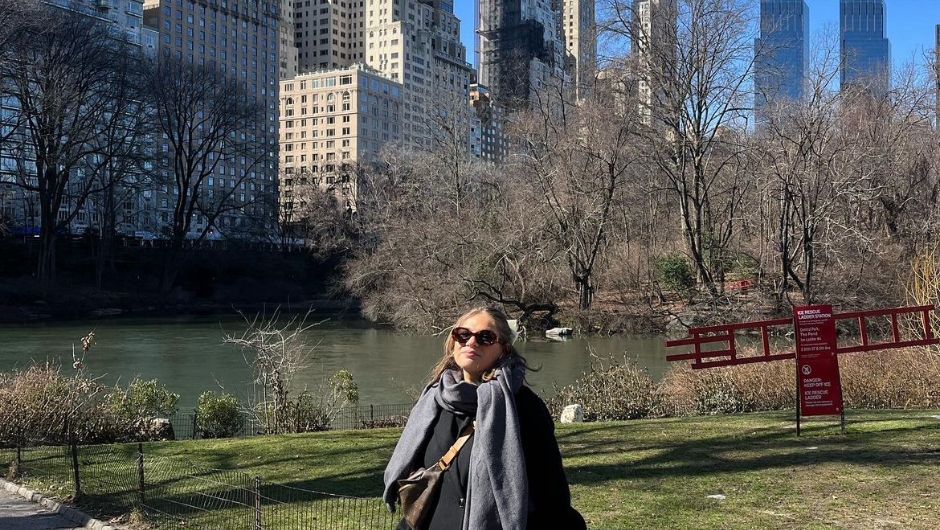 Charity Challenge Account Manager Tilly Sawyer in Central Park, New York