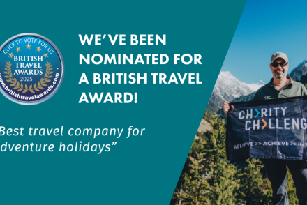 'Best Travel Company for Adventure Holidays' in the 2025 British Travel Awards.
