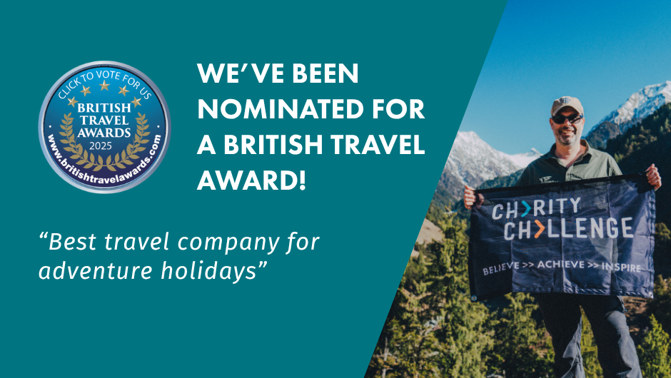 'Best Travel Company for Adventure Holidays' in the 2025 British Travel Awards.